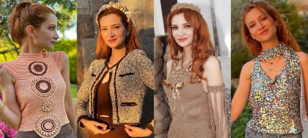 SÜMEYYE TÜLÜ TASARIMLARI İLE FARK YARATTI! 