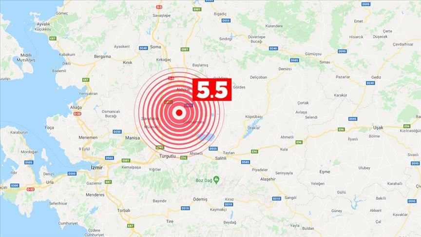 Manisa'da deprem oldu! Çevre iller de sallandı!